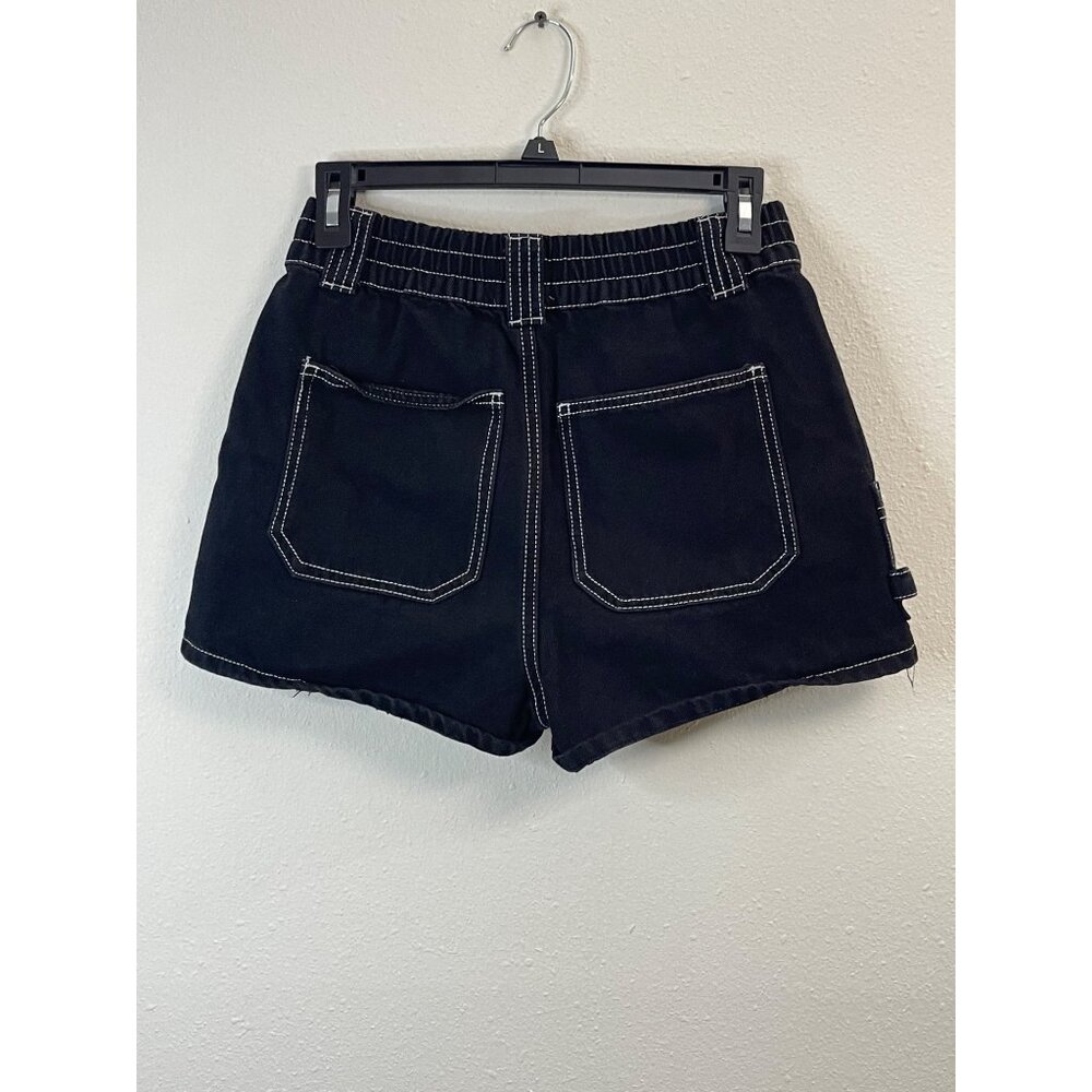 Simple Society Women's High Waist Stretch Denim Short, Size 5/27 - Picture 3 of 10